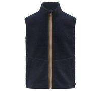 K-Way - Yannick Sherpa Polar Double - Gilet in pile L blu