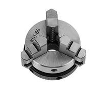 K01-50 Mandrino for tornio da 50 mm Mandrino manuale for lavorazione del legno a 3 griffe con montaggio Vite filettata Asta Mandrino for tornio autocentrante, Pannello di controllo del tornio for legn