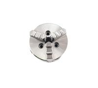 K01-80B Mini mandrino for tornio da 80 mm a 3 griffe manuale con vite filettata di montaggio e autocentrante