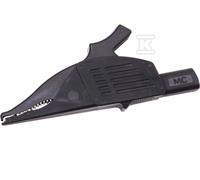 K03 Morsetto a coccodrillo nero WAKROBL30K03