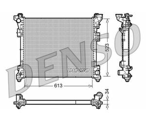 K04677755AA Radiatore Motore per LANCIA VOYAGER 3.6 V6 11"-> 14" DENSO NUOVO