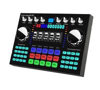 K1 Live Sound Card Scheda Audio Bluetooth Portatile Professione Volume Audi9235