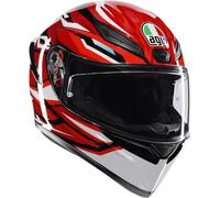 K1 S AGV E2206 LION BLACK/RED/WHITE S