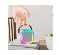 K12 Microphone Sound All-In-One Wireless Microphone Bluetooth Sound Home Universal Singing Family KTV Microphone,D