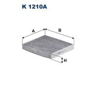 FILTRON Filtro Antipolline K 1210A Filtro Abitacolo,Filtro, Aria abitacolo SUBARU,JAGUAR,LAND ROVER,Legacy V Station Wagon (BR),Outback (BR)