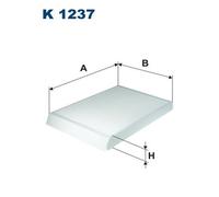 K1237 Filtro, Aria abitacolo Filtron