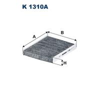 Filtro cabina FILTRON K 1310A