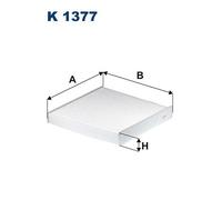 K1377 Filtro, Aria abitacolo Filtron