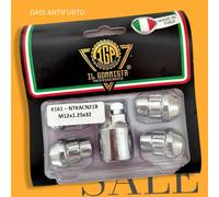 K161 KIT DADI ANTIFURTO RUOTE 12x1,25x32 CONICO PER SUZUKI IGNIS JIMMY KIZASHI