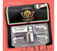 K161 KIT DADI ANTIFURTO RUOTE 12x1,25x32 CONICO PER SUZUKI IGNIS JIMMY KIZASHI