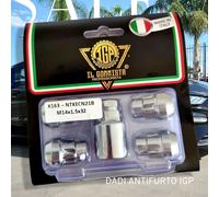 K163 KIT DADI ANTIFURTO RUOTE 14x1,5x32 CONICO PER FORD GALAXY S-MAX EDGE