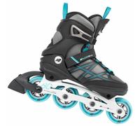K2 Alexis 80 Alluminio Damen-Inliner Pattini IN Linea Fitness Freeskates Grigio