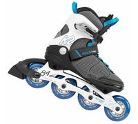 K2 Alexis 84 Pro Damen Inline Skates Fitness Training 84mm/80A Grigio/Blu