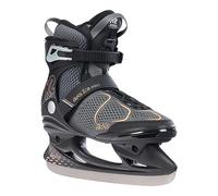 K2 Alexis Ice PRO, Pattini da Ghiaccio Donna, Nero-Antracite-Corallo, EU: 35 (UK: 2.5 / cm: 22