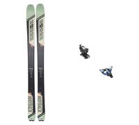 K2 - Attacchi per sci da scialpinismo - Set Wayback 88 W 2024 in Alluminio - Nero