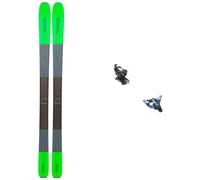 K2 - Attacchi per sci da scialpinismo - Set Wayback 89 2024 in Alluminio - Verde