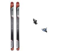 K2 - Attacco per sci da scialpinismo - Set Wayback 96 2024 in Alluminio - Nero Nero 184 cm