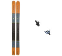 K2 - Attacco per sci da scialpinismo - Set Wayback 98 2024 in Alluminio - Marrone