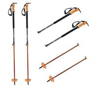 K2 BCA 23E0201 - Bastone da Touring Scepter in Alluminio, Colore: Nero/Arancione