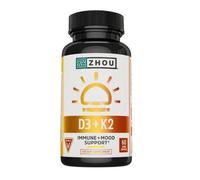 K2 + D3 60 Capsule Vegetali Di Zhou Nutrition