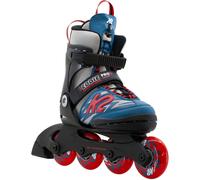 K2 Eddie Pro, pattini in linea, junior, nero/blu 32-37 Black/Blue