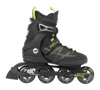 K2 F.I.T 80 Pro, pattini a rotelle, uomo, nero 43,5 Black/Yellow/Green