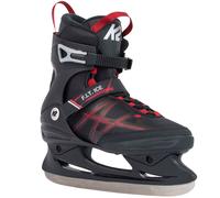 K2 F. I. T. Fit Ghiaccio Pattini Herren-Eislaufschuhe da Softboot Nero/Rosso