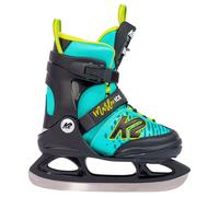 K2 Marlee Ice - Pattini da Ghiaccio da Bambina, Taglia XS, Colore: Turchese, Taglia XS (EU: 26-31, UK: 7c-11c - MP: 13-17)