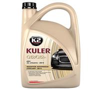 K2, Long Life, Liquido antigelo per radiatore, già Miscelato, G12 e G12+, Colore Rosso, Efficace Fino a -35 °C, Liquido di Raffreddamento, antigelo, per Veicoli di Tutte Le Marche, 1 litro