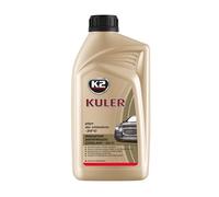 K2, Long Life, Liquido antigelo per radiatore, già Miscelato, G12 e G12+, Colore Rosso, Efficace Fino a -35 °C, Liquido di Raffreddamento, antigelo, per Veicoli di Tutte Le Marche, 1 litro