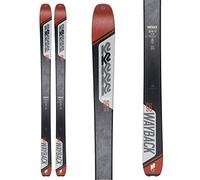 K2 M Wayback 96 - Sci da turismo da uomo, resistente, versatile, taglia 177 cm, colore: Nero