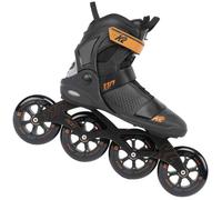 K2 MOD 110 Inline Skates Skating Marathon 110mm/85A Nero/Arancione