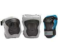 K2 Performance - Confezione di protezioni per pugni, gomiti e ginocchia da donna, nero (nero), L