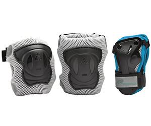 K2 Performance - Confezione di protezioni per pugni, gomiti e ginocchia da donna, nero (nero), L