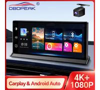 K2 Pro 11.3 "DVR per auto 4K Telecamera Wireless Carplay Android auto Ai Screen Dash Cam Dual Len Videoregistratore Navigazione GPS Cruscotto