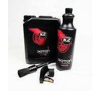 K2 PRO Roton Pulitore Per Cerchi 5L Contenitore + 1L Bottiglia Mixer + Pennello