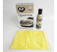K2 Quantum Premium Lucido Cera Protettiva 140g Incl. Panno Microfibra 40x40cm