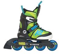 K2 Raider Fascio Kinder-Inliner Luminoso Pattini IN Linea Luce Led-Skate Verde