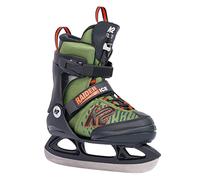 K2 Raider Ice, Pattini da Ghiaccio Ragazzo, Verde-Arancione, M (EU: 32-37 - UK: 13c-4 - MP: 19-23)