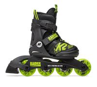 K2 Raider Pattini In-Line Per Bambini Regolabili Lime NUOVI