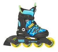 K2 Raider Pro Inline Skate Per Bambini Regolabile Blu/Giallo NUOVO