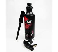K2 ROTON PRO Pulitore Per Cerchi 1L Bottiglia + K2 Pennello Rotondo Per Dettagli
