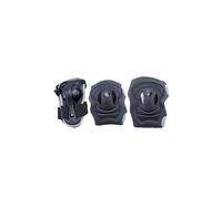 K2 Skates Unisex Protezioni per pattini in linea K2 PERFORMANCE PAD SET W - black - anthracite - XL (Knee: A:45-49cm B:39-42cm / Elbow: A:30-33cm B:29-32cm / Wrist: A:24-26cm B:21-23cm) - 30E1418