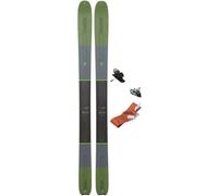 K2 Set Wayback 106: sci da scialpinismo+attacco+pelli 172 Green unisex