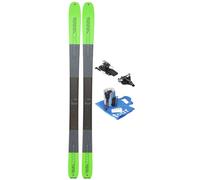 K2 Set Wayback 89: sci da scialpinismo+attacchi+pelli 160 Green unisex
