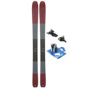 K2 Set Wayback 89 W: sci da scialpinismo+attacchi+pelli 153 Red/Grey woman