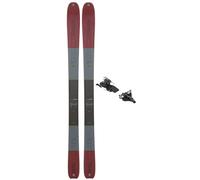 K2 - Sci da scialpinismo - Wayback 89 W 2024 per Donne, in Legno - rosso rosso 153 cm