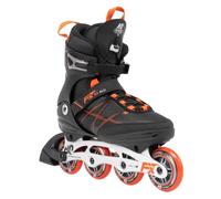 K2 F. I. T. Fit 80 Alluminio Pattini IN Linea Uomo Fitness Freeskates Nero/Rot
