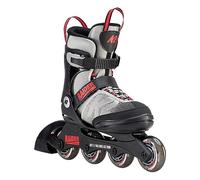 K2 Skates Ragazzi Pattini in linea RAIDER - grey - red - L (EU: 35-40 / Mondo: 220-260 / cm: 22-26 / UK: 3-7 / US: 4-8) - 30D0101
