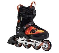 K2 Skates Ragazzi Pattini in linea SK8 HERO BOA ALU - black - orange - L (EU: 35-40 / Mondo: 220-260 / cm: 22-26 / UK: 3-7 / US: 4-8) - 30F0118
